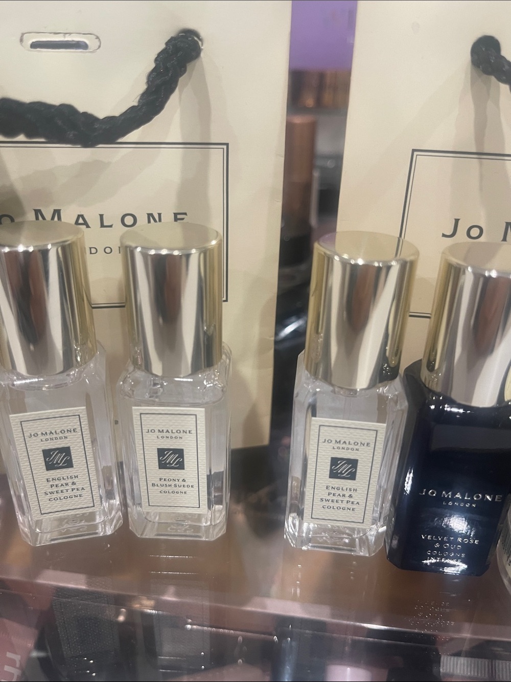 Jo Malone Mini Fragrance & Body Set in Cream and Black 8 item bundle New - Picture 3 of 5